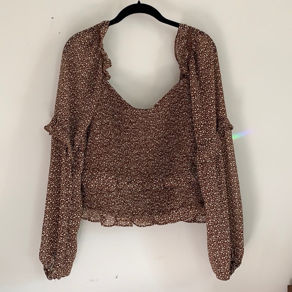 ASTR the Label Smocked Top - Picture 2 of 4